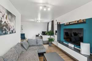 Frisch modernisierte 2-Zimmer-Wohnung mit großem Südbalkon und Aufzug in Linden-Süd