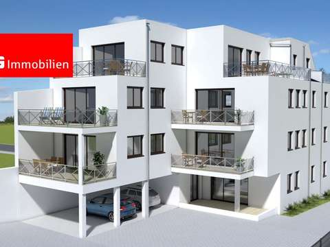 Neubau Einer Schicken Penthouse Wohnung Mit Blick In Richtung Scheerwald