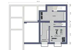 EINFAMILIENHAUS-ENSEMBLE AUF EINEM PARKÄHNLICHEN GRUNDSTÜCK MIT MASSIVEM GARTENHAUS – Segeberg (Kreis) – Vorschaubild 36