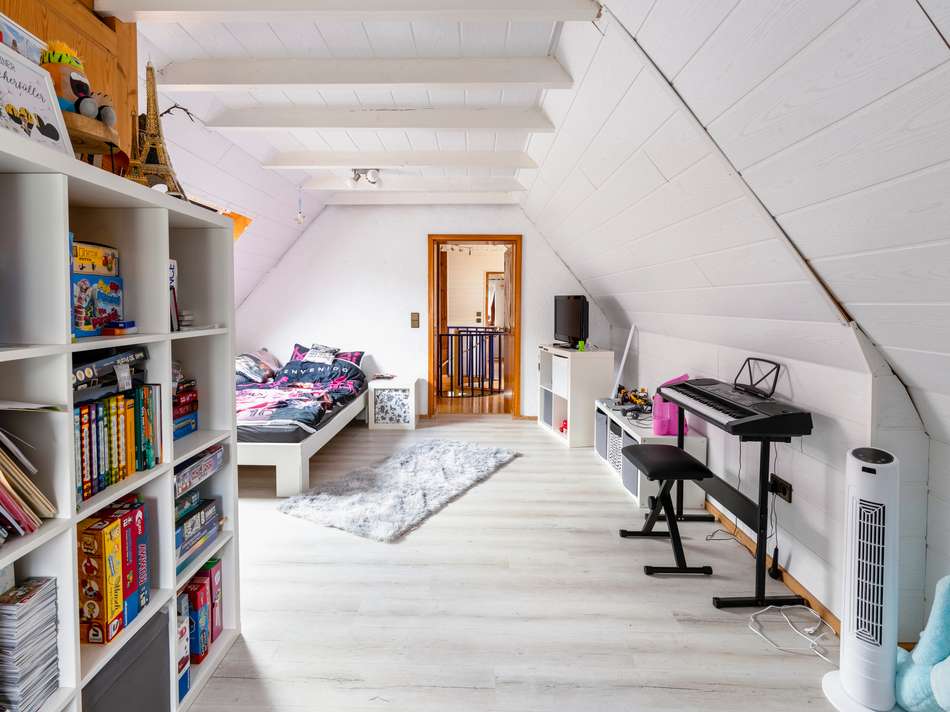Schlafzimmer.