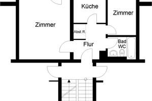+ 2 Zimmer mit Terrasse + – 38723 Seesen – Vorschaubild 2