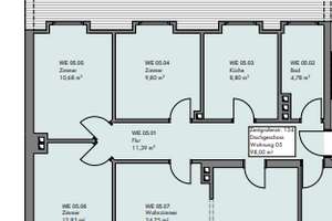 Gemütliche Dachgeschoßwohnung mit 3 Zimmern – Zentgrafenstraße 132, 34130 Kirchditmold, Kassel – Vorschaubild 7