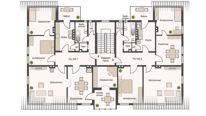 Grundriss 3. Obergeschoss
