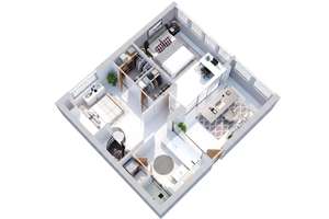 Architektenloft Martini – Maisonette mit Rheinblick und Dachterrasse in Bonn-Castell – Die vollständige Adresse der Immobilie erhältst du vom Anbieter., 53117 Bonn-Castell, Bonn – Vorschaubild 14