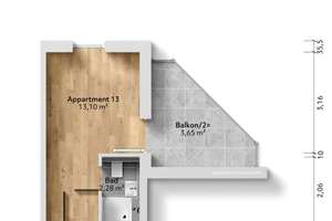 Neubau: Mikroapartments in KFW 55-Standard (A+) | Ap. 13 – Die vollständige Adresse der Immobilie erhältst du vom Anbieter., 81247 Obermenzing, München – Vorschaubild 8