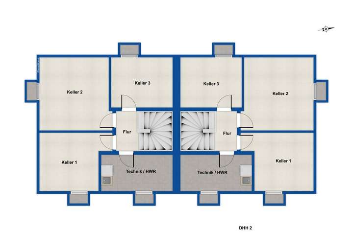 Grundriss Kellergeschoss