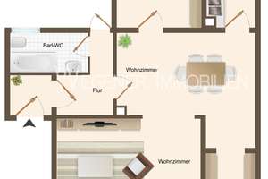 *** Helle, gepflegte 2-Zi-Terrassenwohnung mit EBK in Haar! *** – Die vollständige Adresse der Immobilie erhältst du vom Anbieter., 85540 Haar – Vorschaubild 15