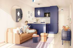 Top Rendite: Vollmöbliertes 1-Zimmer-Apartment im Scandi-Design – 80937 Am Hart, München – Vorschaubild 2