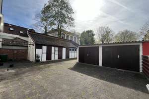 +OF-Bürgel+ Alter Ortskern+ 2-3 FH Altbau auf kl. Grundstück, Doppelgarage und Laube