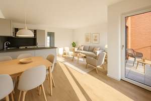 Neubau-Gebiet Hannover Kronsrode: Einbauküche, Loggia, Fußbodenheizung, 2 Bäder, Lift, Keller, TG – Kattenbrookstrift 76, 30539 Bemerode, Hannover – Vorschaubild 1