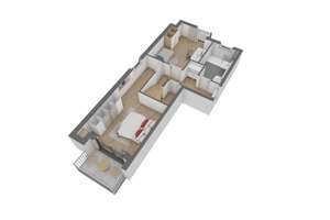 Attraktive Maisonette-Wohnung mit 4,5 Zimmer und Dachterrasse – 63075 Bürgel, Offenbach am Main – Vorschaubild 2