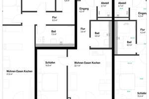 Moderne 2-Zimmer Neubauwohnung mit Loggia - Neubau - 2.1.3 – Die vollständige Adresse der Immobilie erhältst du vom Anbieter., 89231 Neu-Ulm – Vorschaubild 2