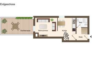 Charmante Maisonettewohnung mit Dachterrasse und Möblierung. – Langendreerstraße 89, 44388 Lütgendortmund (Ortsteil), Dortmund – Vorschaubild 17