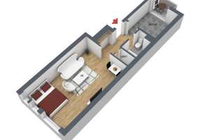 1-Zimmer-Wohnung mit Balkon direkt am Ebertplatz – Nachmieter gesucht