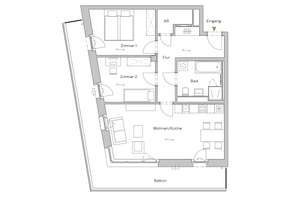 3-Zimmer-Wohnung am Neuen Park – Modern Wohnen nahe Bayrischer Bahnhof – Dösner Weg 6, 4103 Zentrum-Südost, Leipzig – Vorschaubild 8
