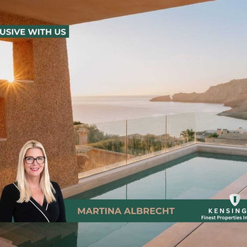 Moderne Villa in Cala Mesquida, inspiriert von maurischer Architektur mit einzigartigem Meerblick