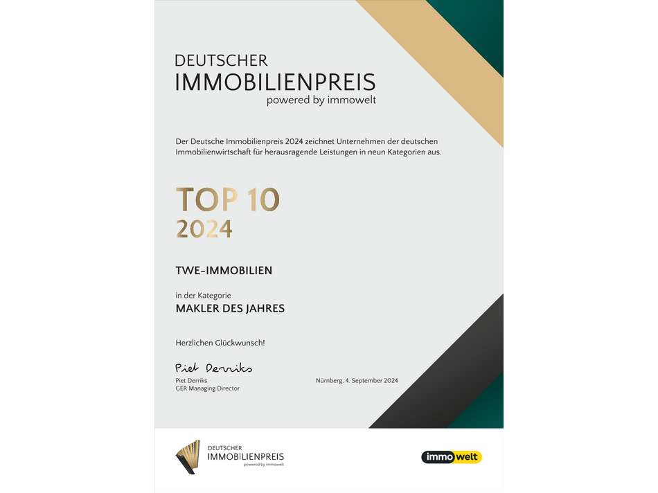 Top 10 Immobilienpreis (2024)