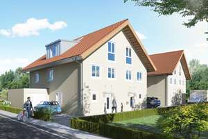Nur noch 1 DHH - jetzt schnell sein! – Die vollständige Adresse der Immobilie erhältst du vom Anbieter., 82362 Weilheim in Oberbayern – Vorschaubild 1