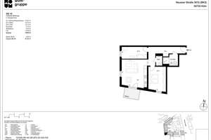 Großzügige 3-Zimmer-Wohnung mit Balkon und offenem Wohnbereich – Neusser Straße  367 b, 50733 Nippes (Ortsteil), Köln – Vorschaubild 9
