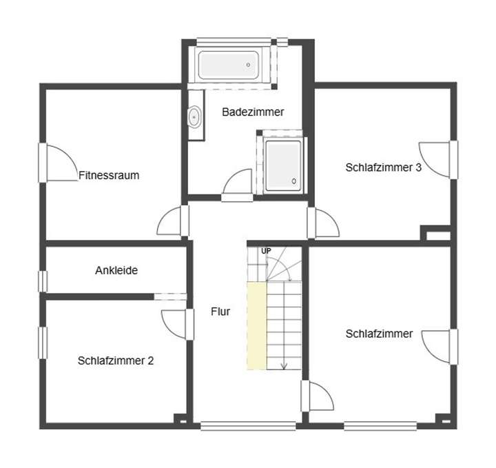 Grundriss Skizze OG