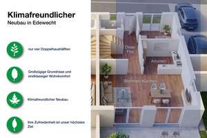 Exklusive Neubau-Doppelhaushälften in Edewecht – Wallstraße 18c-f, 26188 Edewecht – Vorschaubild 2