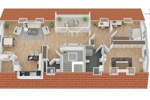 Moderne Dachgeschosswohnung –  3,5-Zimmer in Untermenzing – Manzostraße 52, 80997 Allach, München – Vorschaubild 16