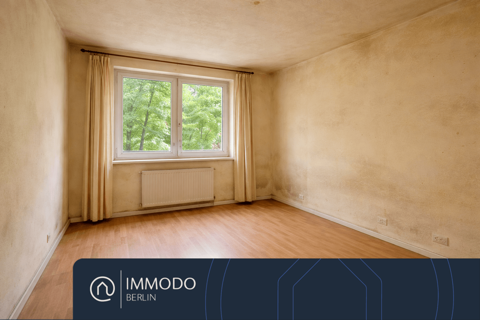 🔨 Sanierungsbedürftige 2 Zi- Whg mit Balkon, EBK & praktischem Grundriss, Berlin – Bild 1