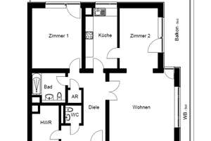 Frisch modernisiertes Wohnglück: 3 Zimmer mit Rundum-Balkon + modernes Bad mit Dusche + Aufzug – Krohstraße 4, 50968 Bayenthal, Köln – Vorschaubild 16