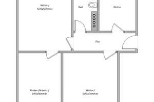 Schöne, gepflegte 3-R-Whg (Nähe Leipziger Str.) - ab 01.07.26 – Weberstraße 9, 39112 Leipziger Straße, Magdeburg – Vorschaubild 2