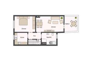 Reihenmittelhaus mit 2 Wohneinheiten zu verkaufen! – Die vollständige Adresse der Immobilie erhältst du vom Anbieter., 28201 Buntentor, Bremen – Vorschaubild 44