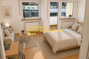 1-Zi.-Whg, sonniger Balkon, Einbauküche, SANIERT, Stuttgart-West – Die vollständige Adresse der Immobilie erhältst du vom Anbieter., 70176 Feuersee, Stuttgart – Vorschaubild 3