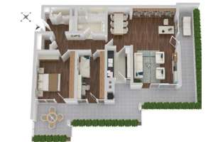 Hochwertige Terrassenwohnung in Harlaching-Menterschwaige – Harthauser Str. 19, 81545 Harlaching, München – Vorschaubild 8