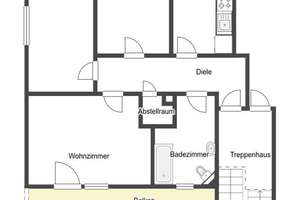 Vermietete und perfekt geschnittene 3-Zi.-Whg. mit Balkon in ruhiger Lage von Koblenz-Wallersheim – Die vollständige Adresse der Immobilie erhältst du vom Anbieter., 56070 Wallersheim, Koblenz – Vorschaubild 14