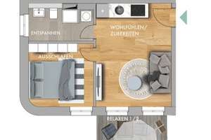 *** Klein & praktisch I 2 Zimmer I Parkett I Balkon I EBK I Erstbezug!  *** – Straße der Nationen 82, 9111 Zentrum, Chemnitz – Vorschaubild 11