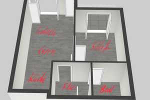 Moderne 2-Zimmer-Wohnung mit Terrasse, Tiefgarage & Aufzug in Dortmund Innenstad-Mitte (Kronenburg) – Hansbergstraße 17, 44141 Dortmund – Vorschaubild 2