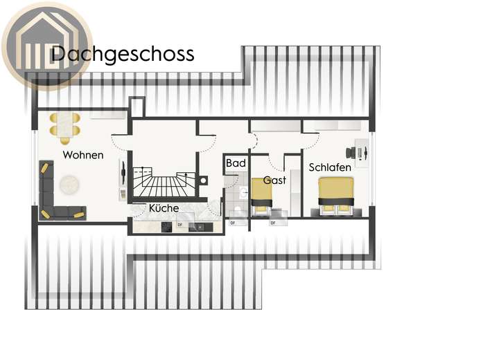 Grundriss Dachgeschoss