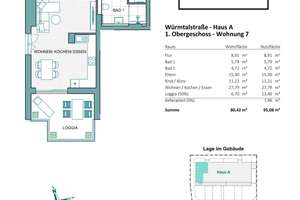 🧑🏻‍🧑🏻‍🧒🏻Zu Hause 🗝️ fühlen in 3-Zi. Neubau  Whg. 🌳im Grünen – Gaberlstraße 8, 81375 Großhadern, München – Vorschaubild 6