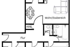 IDEAL FÜR DIE FAMILIE MIT LOGGIA UND TIEFGARAGENSTELLPLATZ – Die vollständige Adresse der Immobilie erhältst du vom Anbieter., 42113 Uellendahl-Katernberg, Wuppertal – Vorschaubild 12