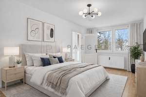 Oberstes Geschoss mit Südbalkon – gepflegte 2,5-Zimmer-Wohnung in grüner Ruhelage – Die vollständige Adresse der Immobilie erhältst du vom Anbieter., 14169 Dahlem, Berlin – Vorschaubild 3