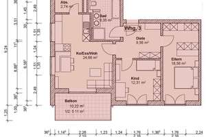 Helle, ruhig gelegene 3-Zimmer Neubauwohnung zu verkaufen – Die vollständige Adresse der Immobilie erhältst du vom Anbieter., 85051 Süd, Ingolstadt – Vorschaubild 15