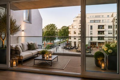 Palais am Stadtkai - 130 m² Wohnluxus mit Ruhrblick und zwei Balkonen