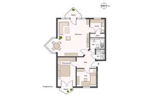 Naturnah! Helle 3- Zimmer- Wohnung mit gutem Zuschnitt und Weitblick – Die vollständige Adresse der Immobilie erhältst du vom Anbieter., 53177 Heiderhof, Bonn – Vorschaubild 15