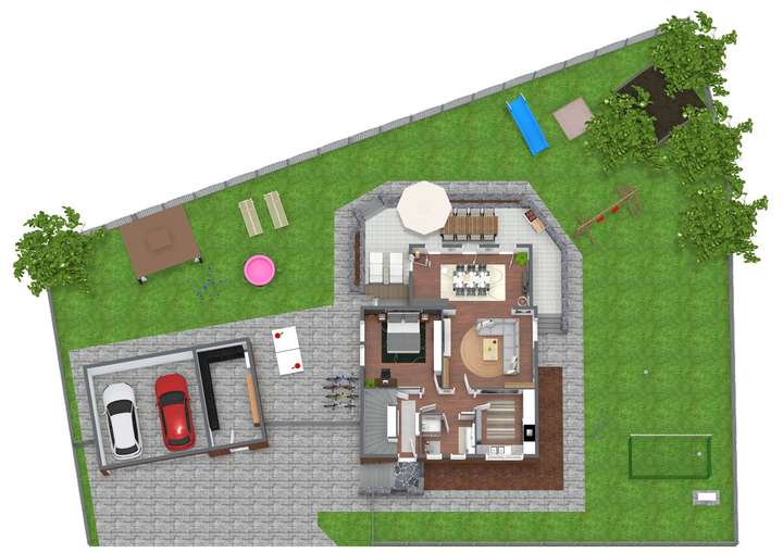 Grundstück NICHT MAßSTABSGETRE