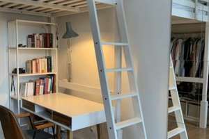 1-Zimmrr Altbau-Apartment - vollständig möbliert  – Die vollständige Adresse der Immobilie erhältst du vom Anbieter., 40472 Rath, Düsseldorf – Vorschaubild 5