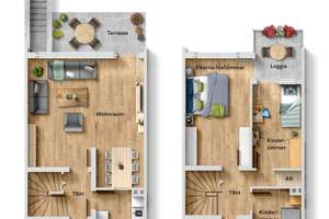 Erbpacht (Kauf möglich)... Viel Potenzial für Ihre Wohnideen – Reihenendhaus mit Garten & Garage. – 44143 Wambel, Dortmund – Vorschaubild 11