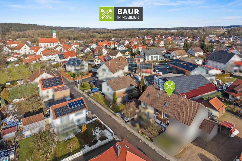 Immobilie in Aitrach - 360° I Gepflegtes Reihenmittelhaus in Aitrach – bezugsfrei - Bild 1