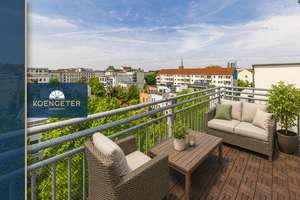 BEZUGSFREI: Dachterrassen-Feeling im Leipziger Zentrum-Süd