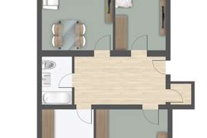 Ideal für Paare oder kleine Familien – 3-Zimmer-Wohnung mit Balkon – Die vollständige Adresse der Immobilie erhältst du vom Anbieter., 40235 Flingern Nord, Düsseldorf – Vorschaubild 11