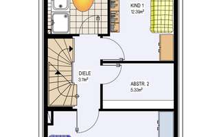 Reihenhaus in Widdersdorf – 138 m², neue Einbauküche, Terrasse, Garten, Balkon, Stellplatz  – Unter Linden 83, 50859 Widdersdorf, Köln – Vorschaubild 6