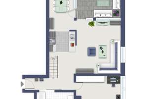 Exklusive 3-Raum-Galerie-Wohnung mit Terrasse und EBK – Fraubronnstraße 34, 70599 Plieningen (Ortsteil), Stuttgart – Vorschaubild 13